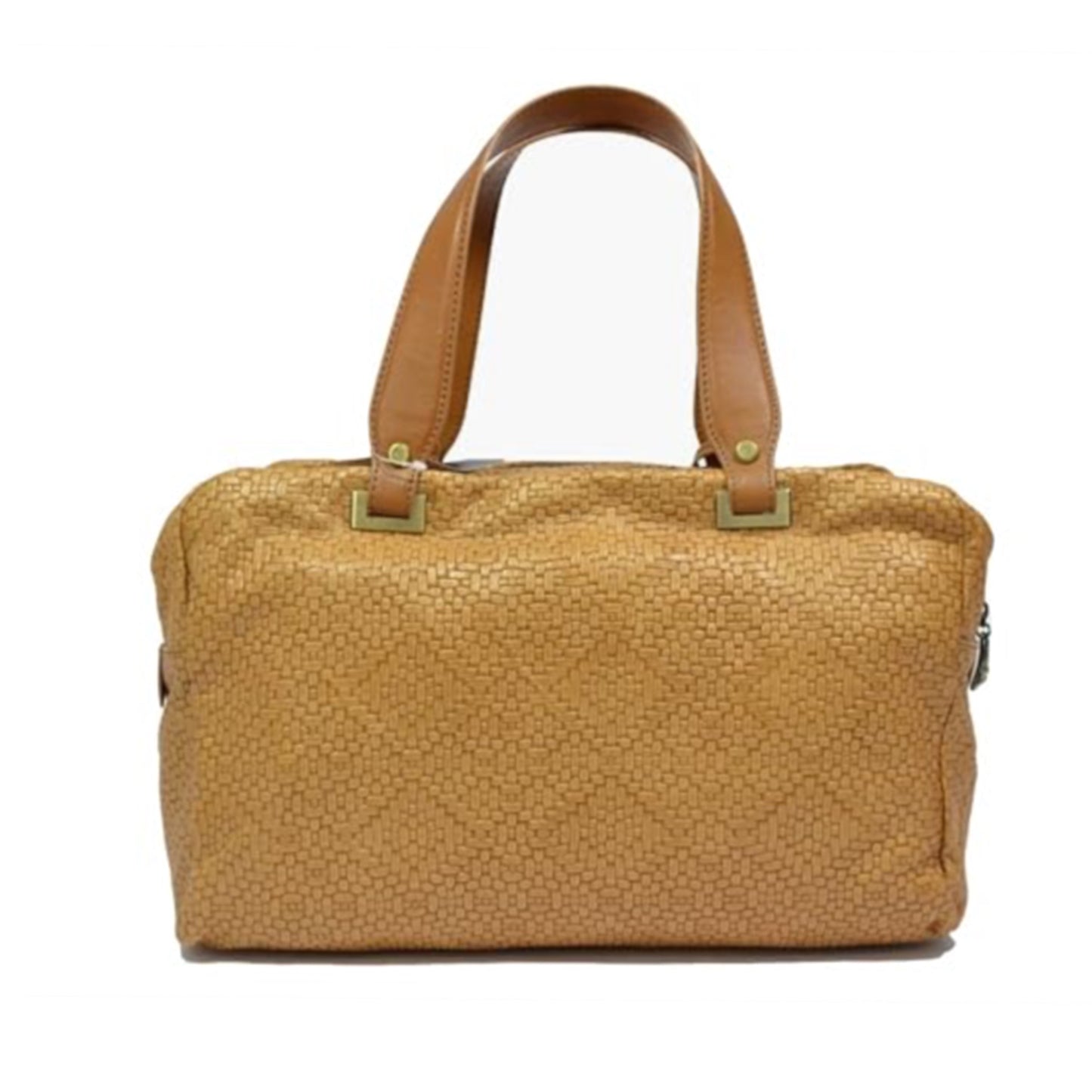 Borsa Donna Nero Giardini P240266D Vera Pelle Marrone Cuoio