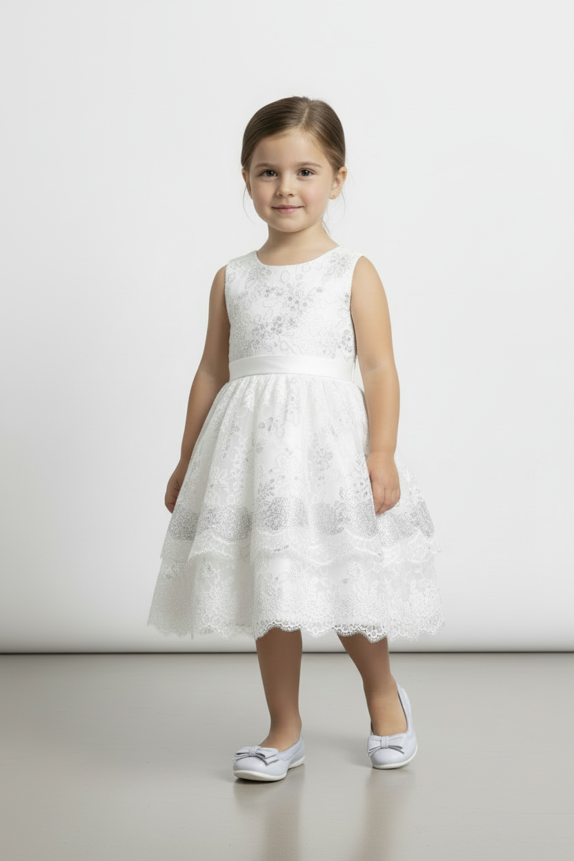 Ballerine con fiocco NeroGiardini P631224F Bianco Vera Pelle