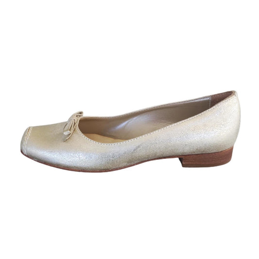 Ballerine Donna NeroGiardini 860 Vera Pelle Platino