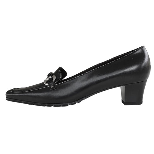 Mocassini Donna Comfort 1087 Vera Pelle Nero