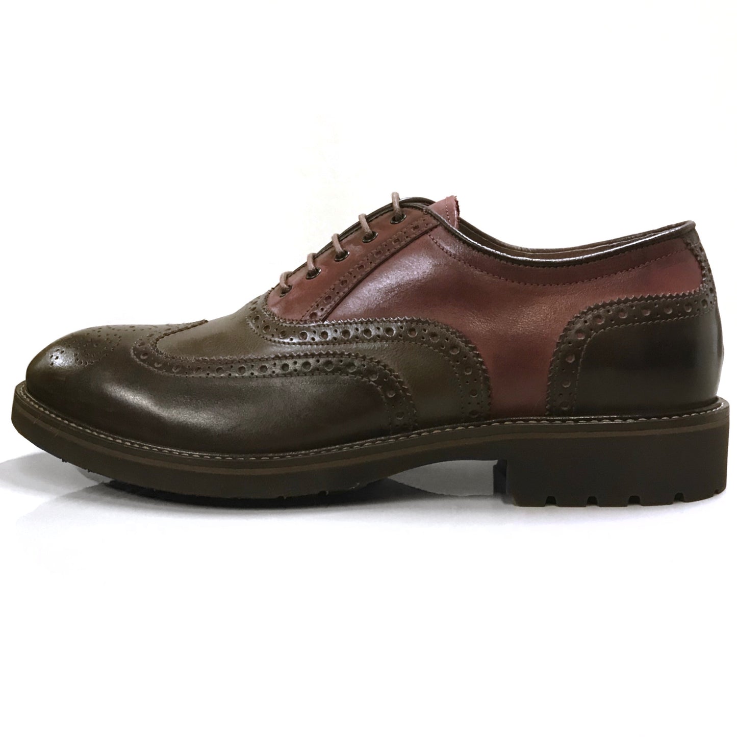 Scarpe Oxford stile inglese Uomo NeroGiardini A604400U Vera Pelle, Marrone Caffè Bordeaux