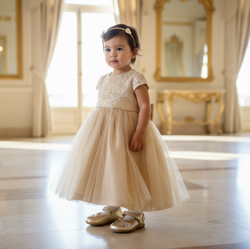 Ballerine Bambina Primigi 81012 Nappa Laminata Platino - 20 EU