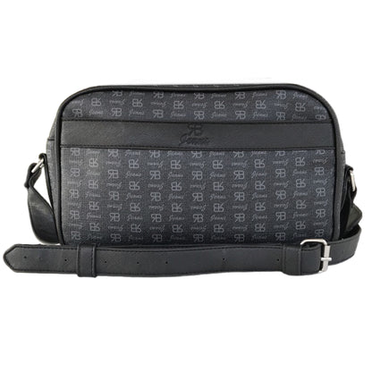 Borsa Monogram Renato Balestra con tracolla regolabile Nero