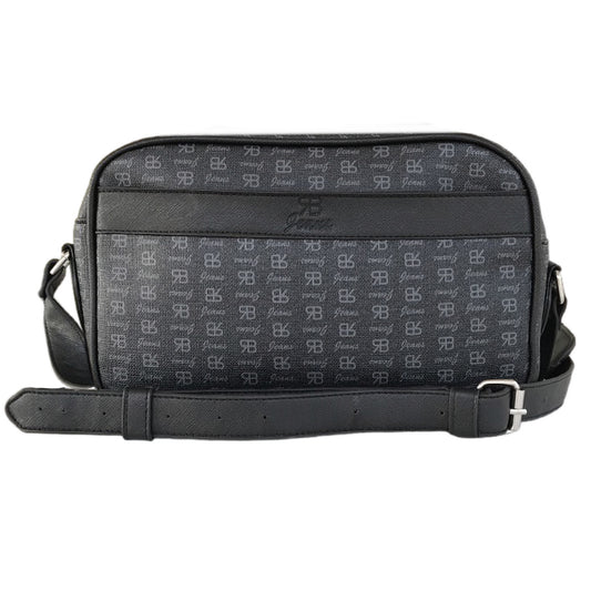 Borsa Monogram Renato Balestra con tracolla regolabile Nero