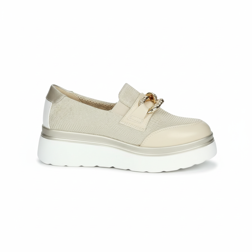 Mocassino Beige Donna Cinzia Soft Ci1022