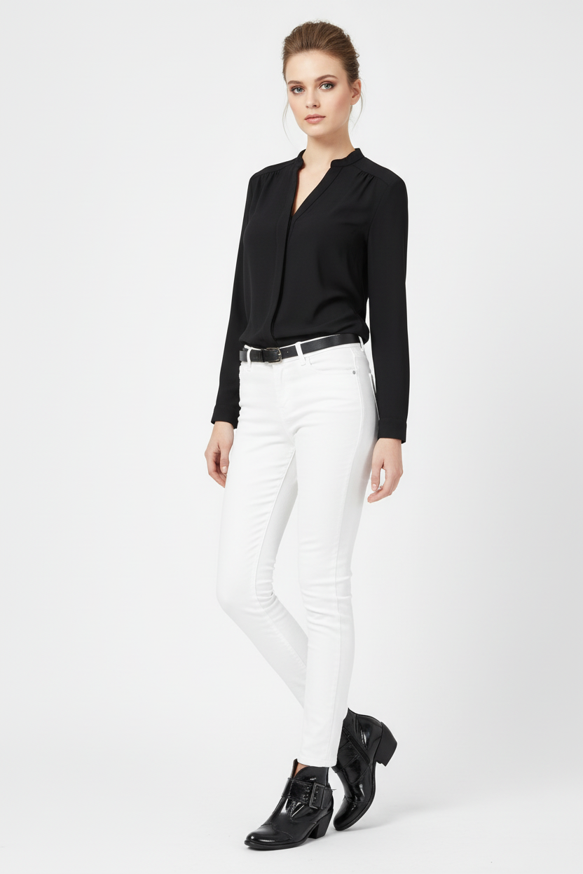 Tronchetti Texani, Nero, Donna, NeroGiardini 00578, Camperos, Naplak, Zip