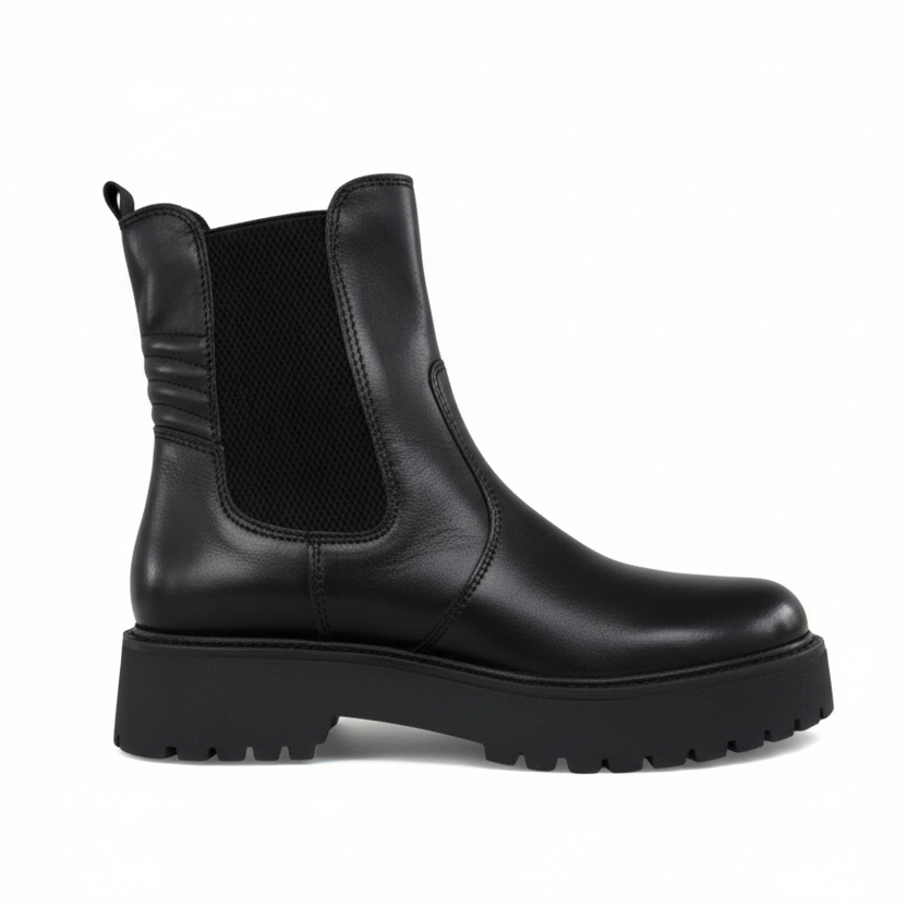 Stivaletti Chelsea Boot Cinzia Soft 3654514 Vera Pelle Nero