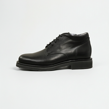 Scarpe classiche Uomo Boomerang 9720 in Vera Pelle Nero - Stringate con Lacci Eleganti