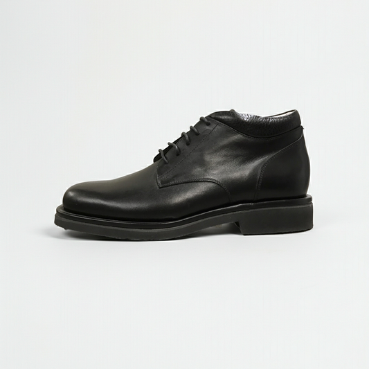 Scarpe classiche Uomo Boomerang 9720 in Vera Pelle Nero - Stringate con Lacci Eleganti