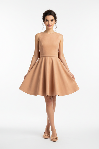 Ballerine Donna NeroGiardini P409831D Nabuk Rosa Nude