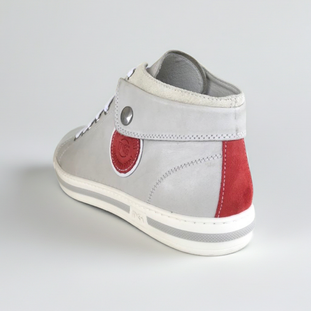 Sneakers Uomo/Donna NeroGiardini P410001D Vera Pelle Bianco ghiaccio - 38 EU