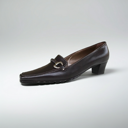 Mocassini Donna Comfort 1087 Vera Pelle Testa di Moro