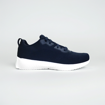 Skechers Squad Lite-Weight Blu Navy con fondo bianco