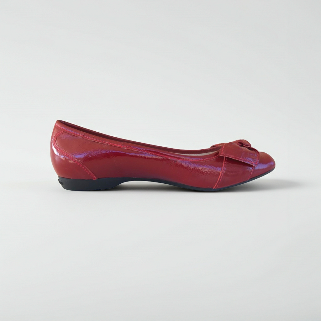 Ballerine NeroGiardini Vera Pelle Rosso Bordeaux