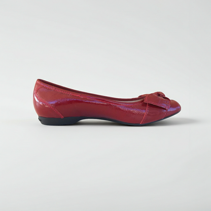 Ballerine NeroGiardini Vera Pelle Rosso Bordeaux
