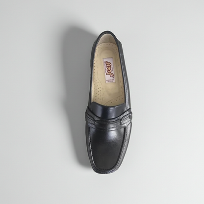 Mocassini Uomo Balducci 6928 Vera Pelle Nappa Nero - 41 EU