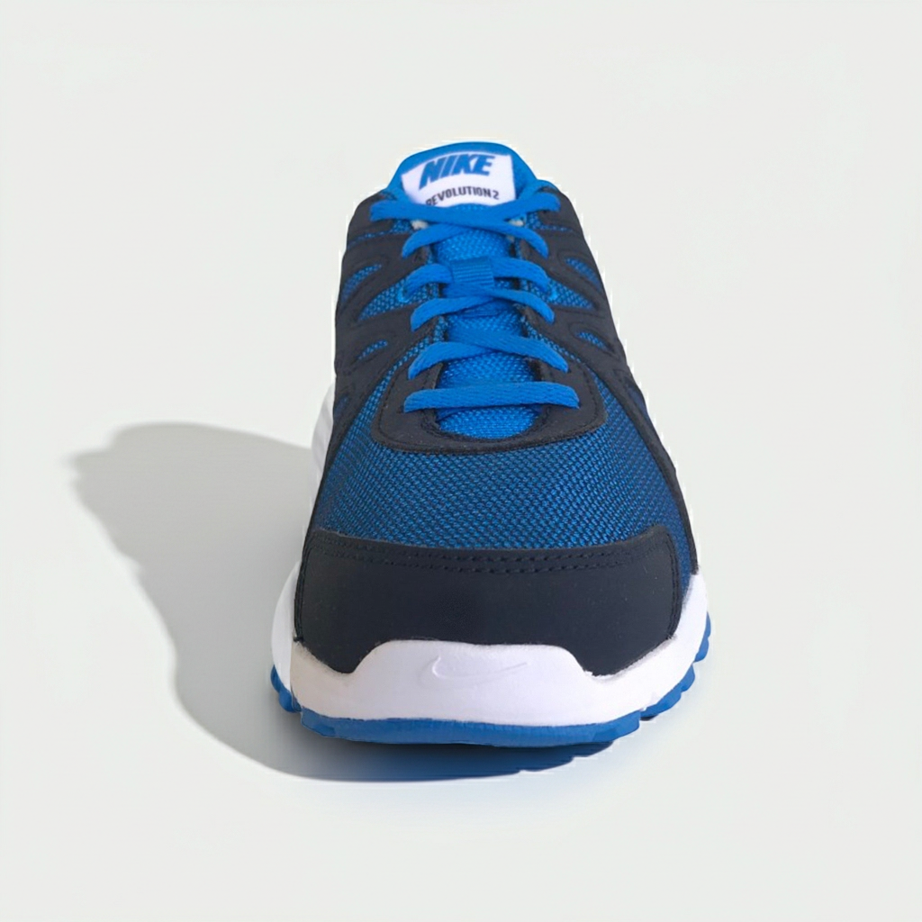 Nike Revolution 2 GS Scarpe da Corsa, Uomo/Donna - Blu e Nero