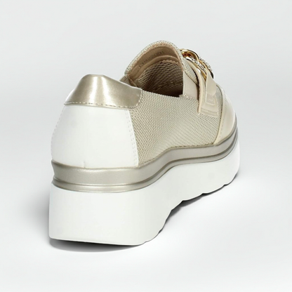 Mocassino Beige Donna Cinzia Soft Ci1022