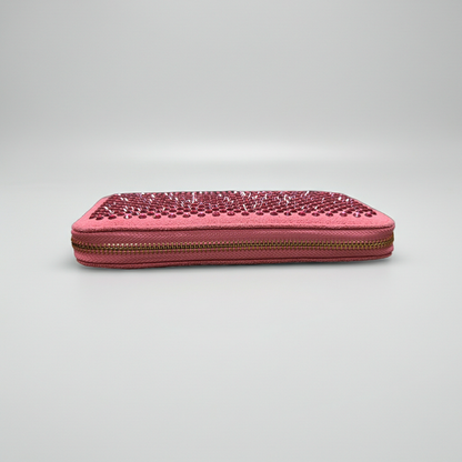 Portafoglio Rosa Fucsia con strass ENRICO COVERI EC2925