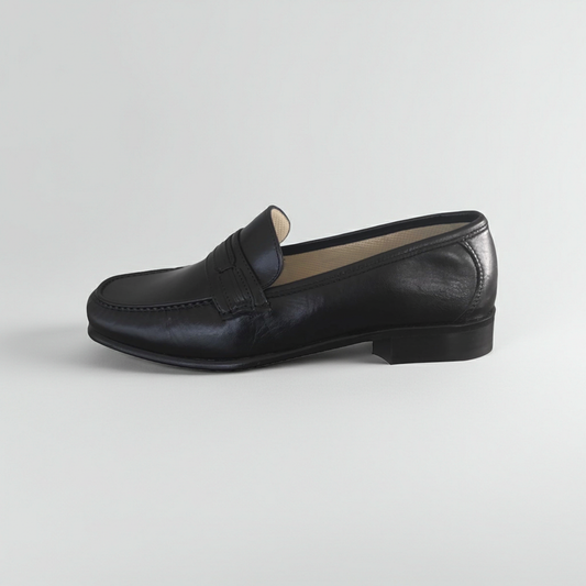 Mocassini Uomo Balducci 6928 Vera Pelle Nappa Nero - 41 EU