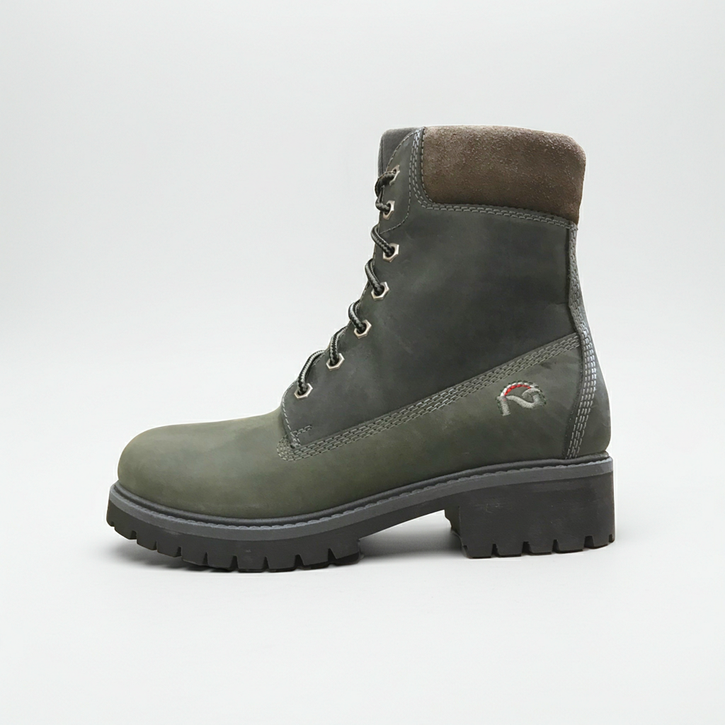 Anfibi invernali NeroGiardini A106630D Vera Pelle Grigio - Numero 38