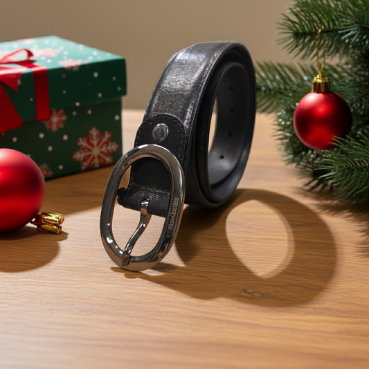 NeroGiardini Cintura da Donna Vera Pelle Nero A551093D