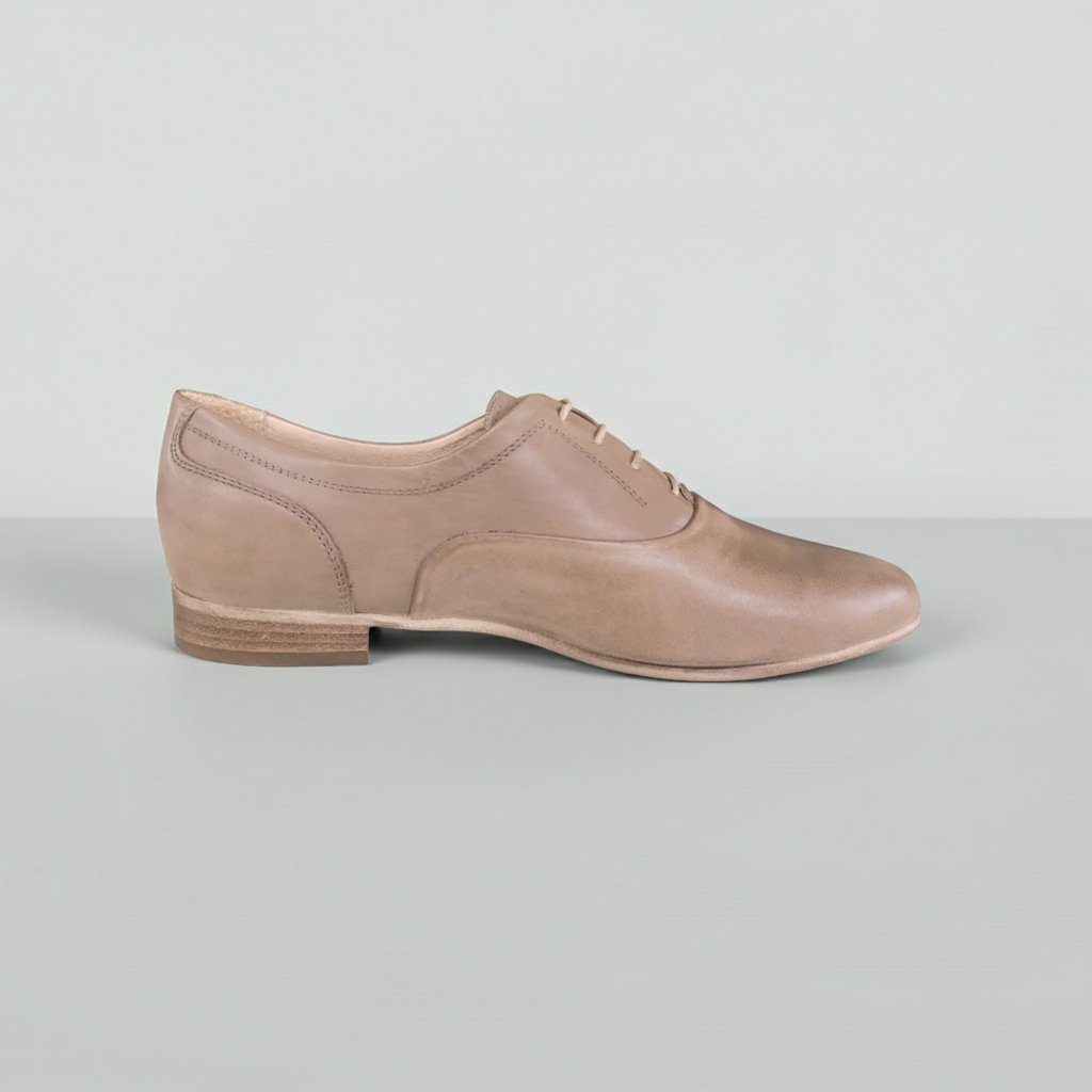 Scarpe Inglesine Donna NeroGiardini P410160D Scarpe basse Vera Pelle