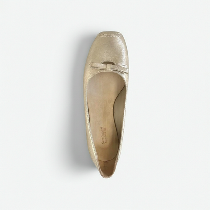 Ballerine Donna NeroGiardini 860 Vera Pelle Platino