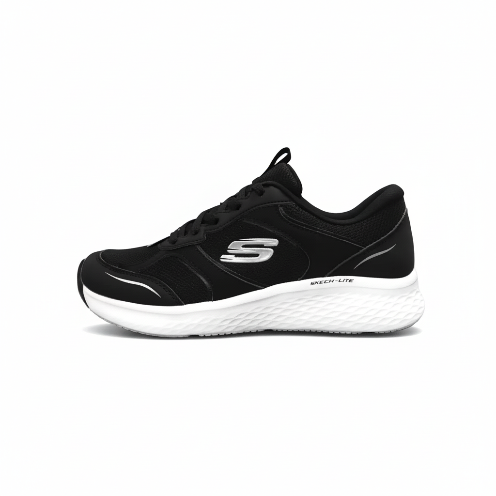 Skechers Memory Foam Donna Skech-Lite PRO - Black/White