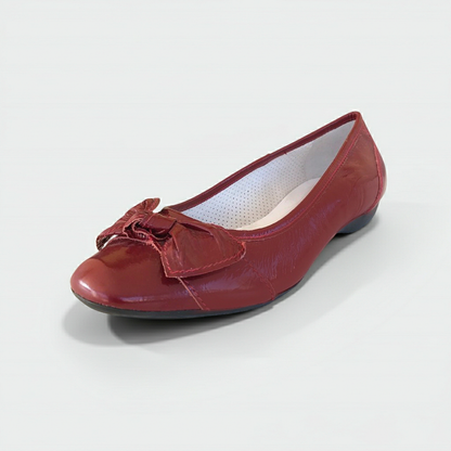 Ballerine NeroGiardini Vera Pelle Rosso Bordeaux
