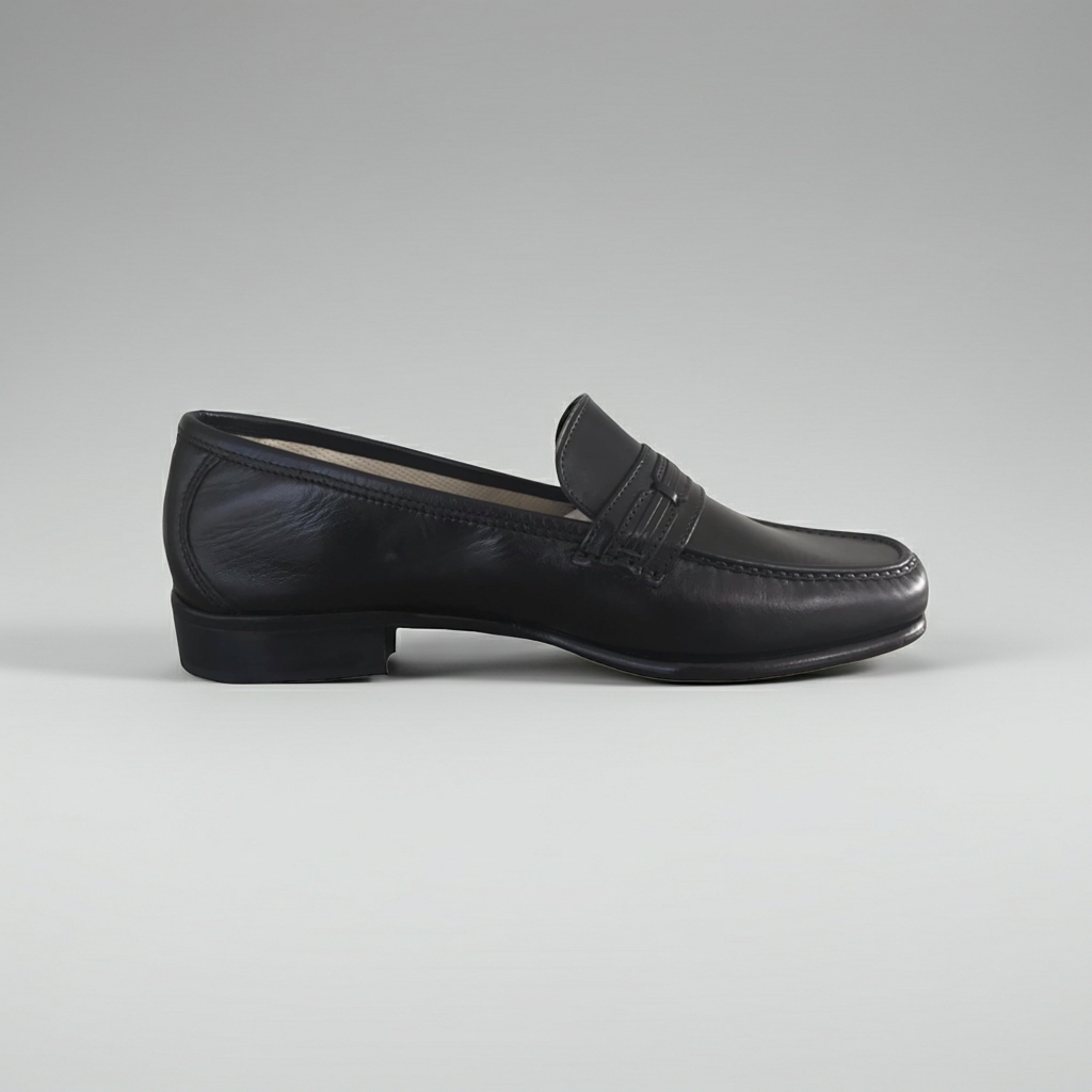 Mocassini Uomo Balducci 6928 Vera Pelle Nappa Nero - 41 EU
