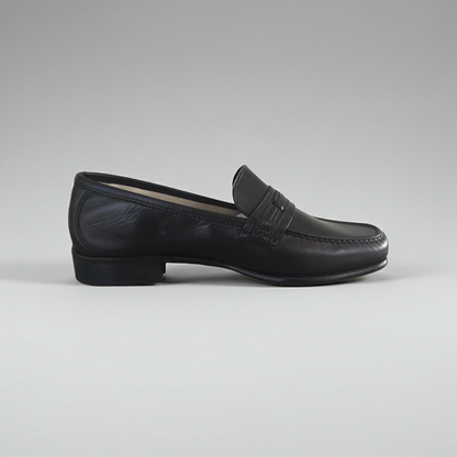 Mocassini Uomo Balducci 6928 Vera Pelle Nappa Nero - 41 EU