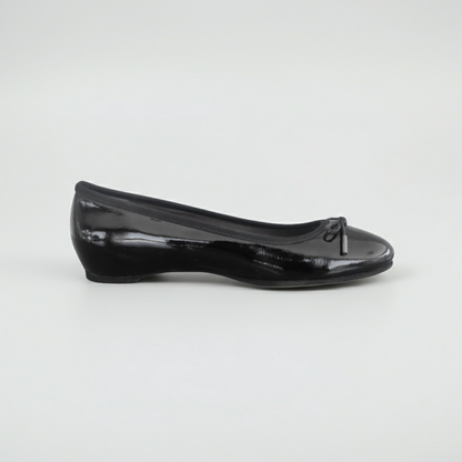 Scarpe Ballerine Donna NeroGiardini A309081D Vera Pelle in Vernice Nero