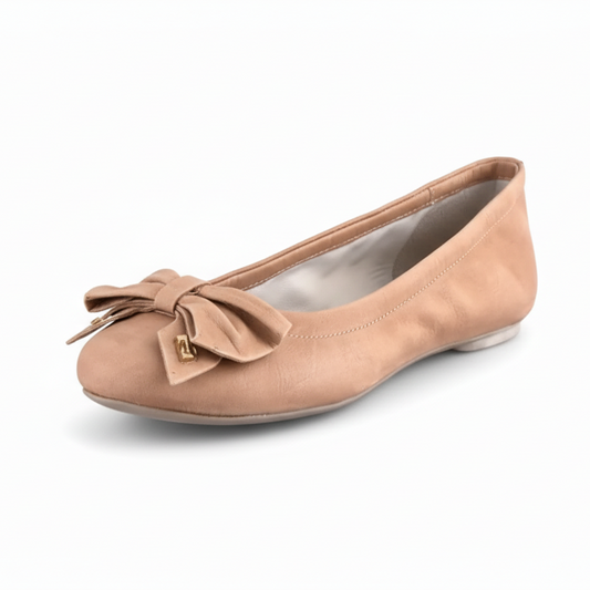Ballerine Donna NeroGiardini P409831D Nabuk Rosa Nude