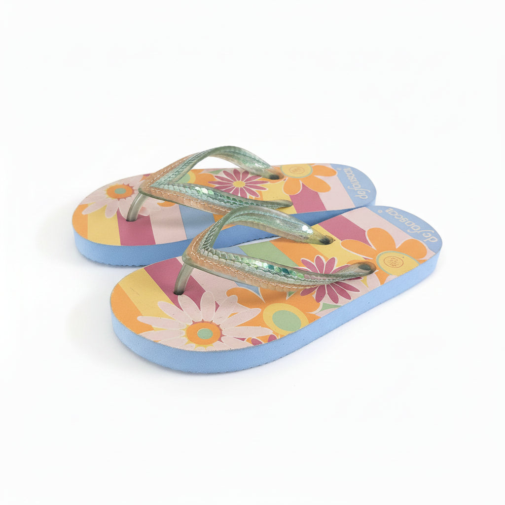 Infradito Mare Bambina De Fonseca Floreale – Taglie 29/30 e 31/32