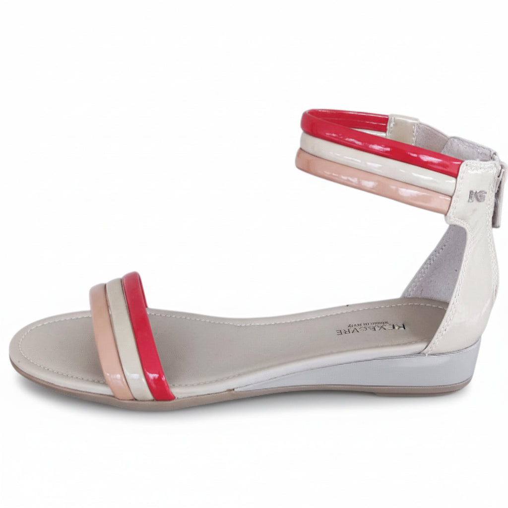 Sandali Donna Nero Giardini Beige, Rosso, Cipria, Vera Pelle, 36 IT