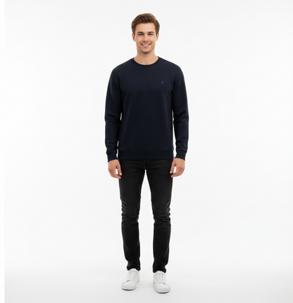 Enrico Coveri Maglia Uomo Blu Notte, Viscosa