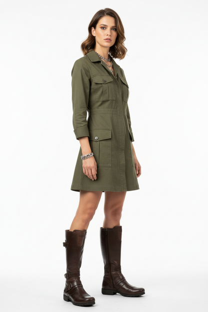 Stivali stile vintage Donna NeroGiardini 00171 Vera Pelle, Zip, Elastico, Fibbie, Marrone Testa di Moro