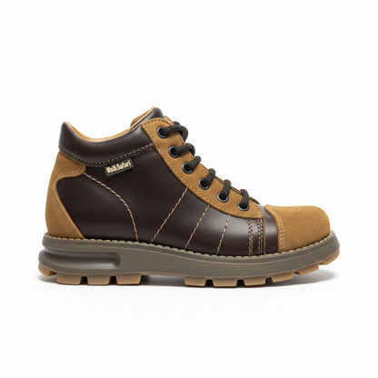 Scarponcini Bambini, Walk Safari, 3471A, Vera Pelle, Marrone, 29 EU