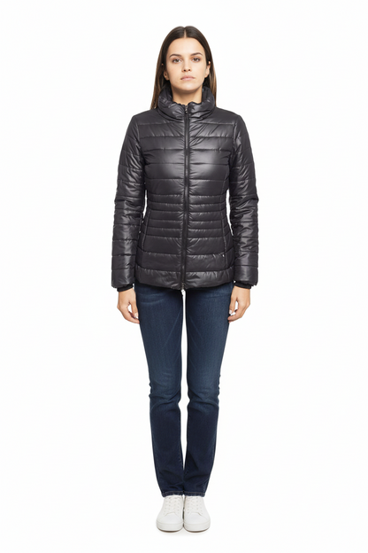 NeroGiardini A568101D Piumino da Donna, Nero