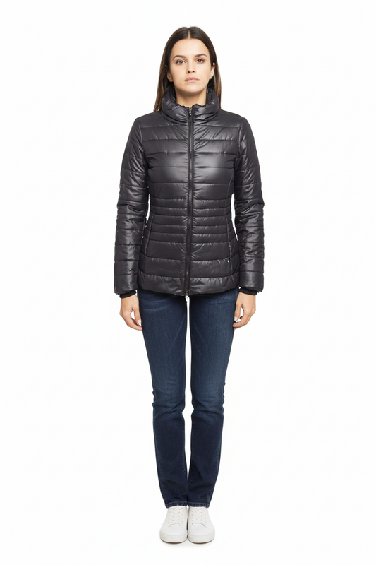NeroGiardini A568101D Piumino da Donna, Nero