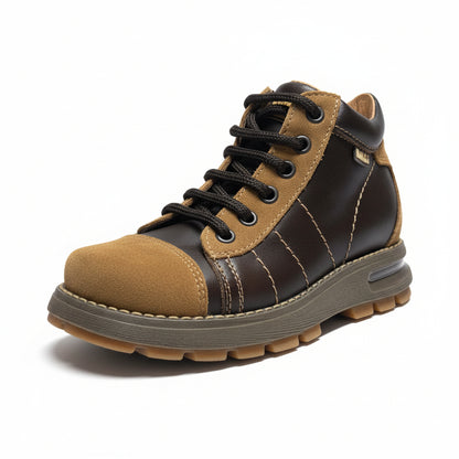 Scarponcini Bambini, Walk Safari, 3471A, Vera Pelle, Marrone, 29 EU