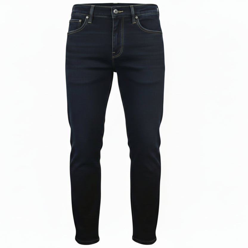 Pantaloni Blu Uomo Nero Giardini A574101U Blu Navy, Cotone Twill
