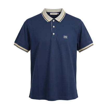 T-Shirt Polo Uomo Nero Giardini, Blu, Cotone, Taglia 50 IT, P571906U