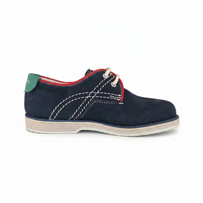 Scarpe Bambini Stile inglese, CiaoBimbi, Vera Pelle, Blu, 28 IT