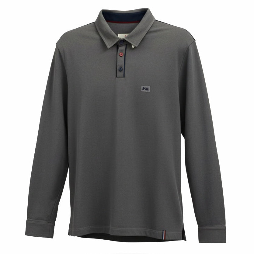 Maglia da Uomo Polo Nero Giardini A571100U,Grigio Piombo, Taglia 48 EU