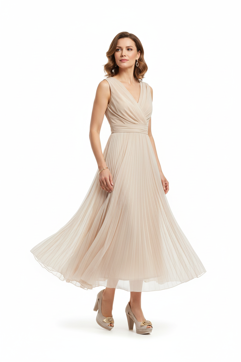Décolleté NeroGiardini P106260DE Tacco 8 cm con plateau spuntato, Vera Pelle Scamosciata, Beige