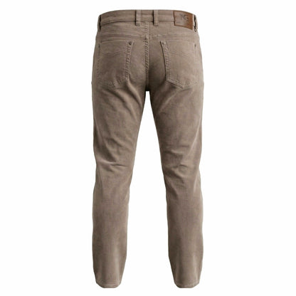Pantaloni Nero Giardini Uomo A374705U rigatino Beige, Taglia 48 EU