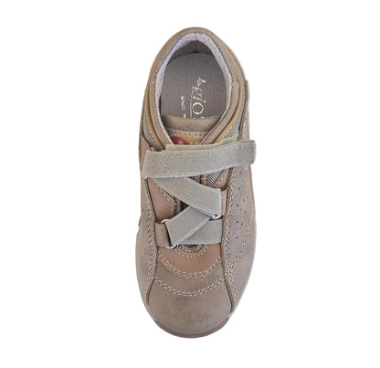 Sneakers Bambini La Giostra, Vera Pelle, Chiusura a Strappo, 2283