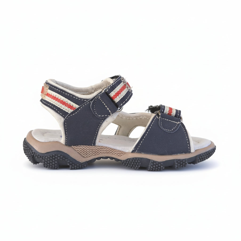 Sandali Bambini Primigi in Vera Pelle – Blu e Rosso Taglie 25/28